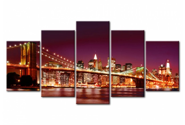 Wandbild - New York - City of Gold