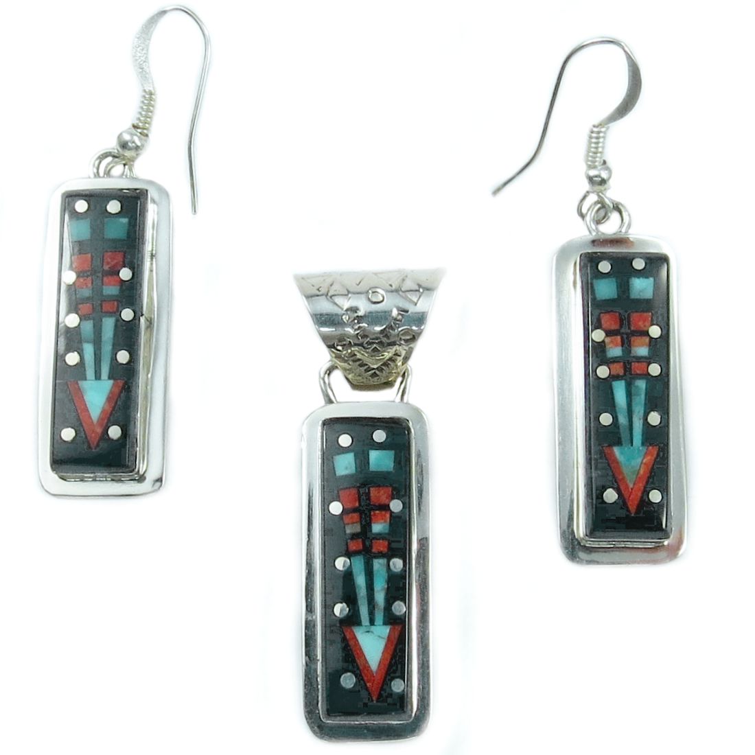 Indianerschmuck-Set - Flaming Zuni Arrows