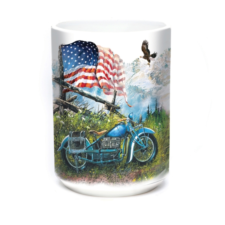 XXL-Tasse von The Mountain - Biker Americana