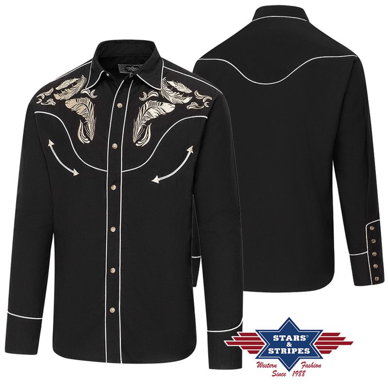 Stars & Stripes Westernhemd für Herren